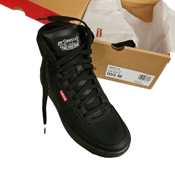 Kids' Levis Little Kids Drive Hi Top Sneakers•Size 5.5 M - Picture 10 of 10